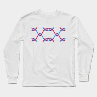 Bell Ringing - TREBLE BOB HUNT 6 INTERTWINED Long Sleeve T-Shirt